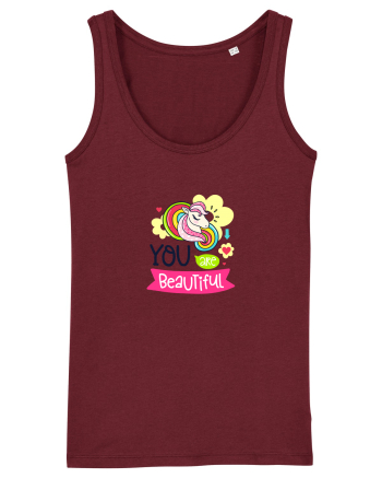 You are Beautiful Burgundy