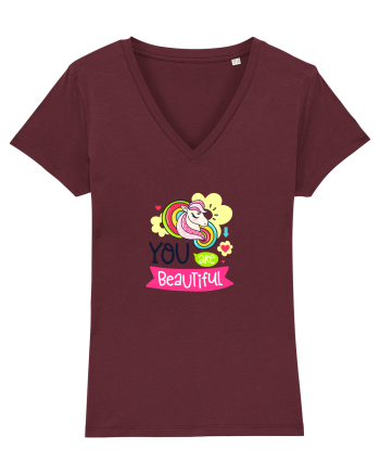 You are Beautiful Burgundy