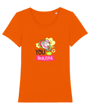 You are Beautiful Bright Orange
