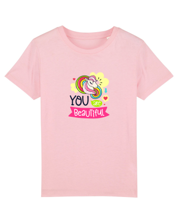 You are Beautiful Cotton Pink