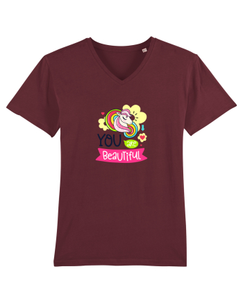 You are Beautiful Burgundy