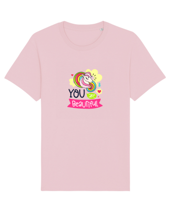 You are Beautiful Cotton Pink