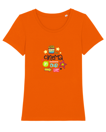 Cinema in our Life Bright Orange