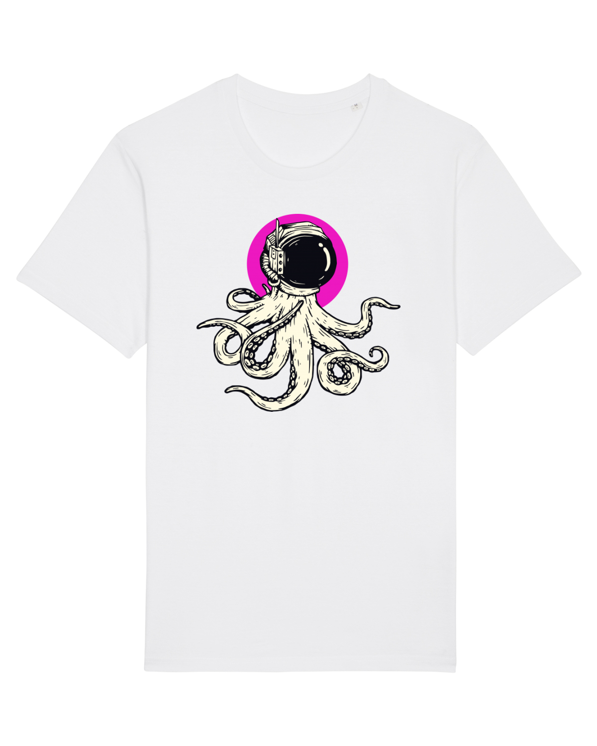 Tricou mânecă scurtă Unisex Rocker White