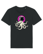Caracatiță Astronaut Tricou mânecă scurtă Unisex Rocker