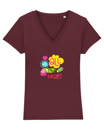 All my Heart Burgundy
