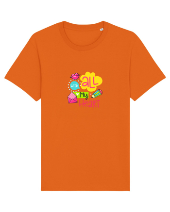 All my Heart Bright Orange