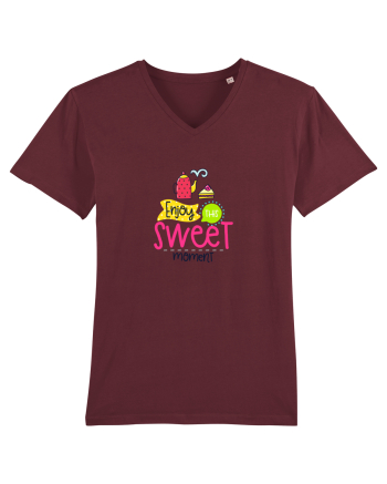 Enjoy this Sweet Moment Burgundy