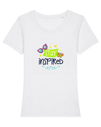 Stay Inspired White