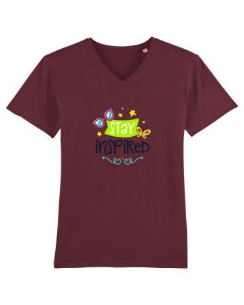Stay Inspired Burgundy