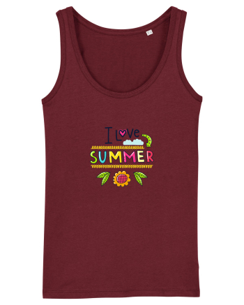 I love Summer Burgundy