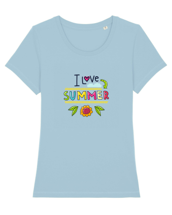 I love Summer Sky Blue