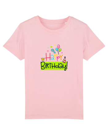 Happy Birthday Cotton Pink