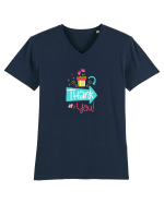 Thank You Tricou mânecă scurtă guler V Bărbat Presenter