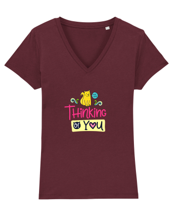 Thinking of You Burgundy