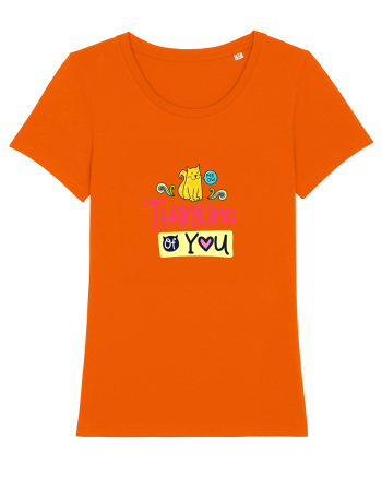 Thinking of You Bright Orange