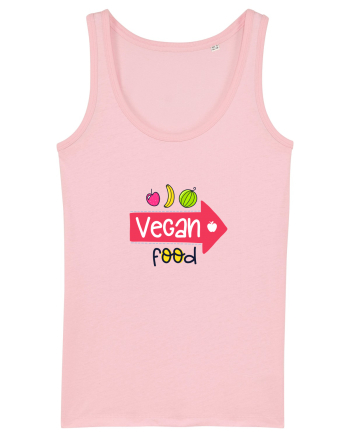 Vegan Food Cotton Pink