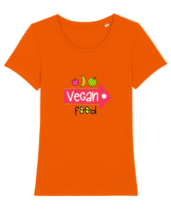 Vegan Food Bright Orange