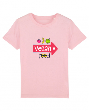 Vegan Food Cotton Pink