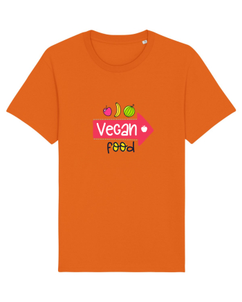 Vegan Food Bright Orange