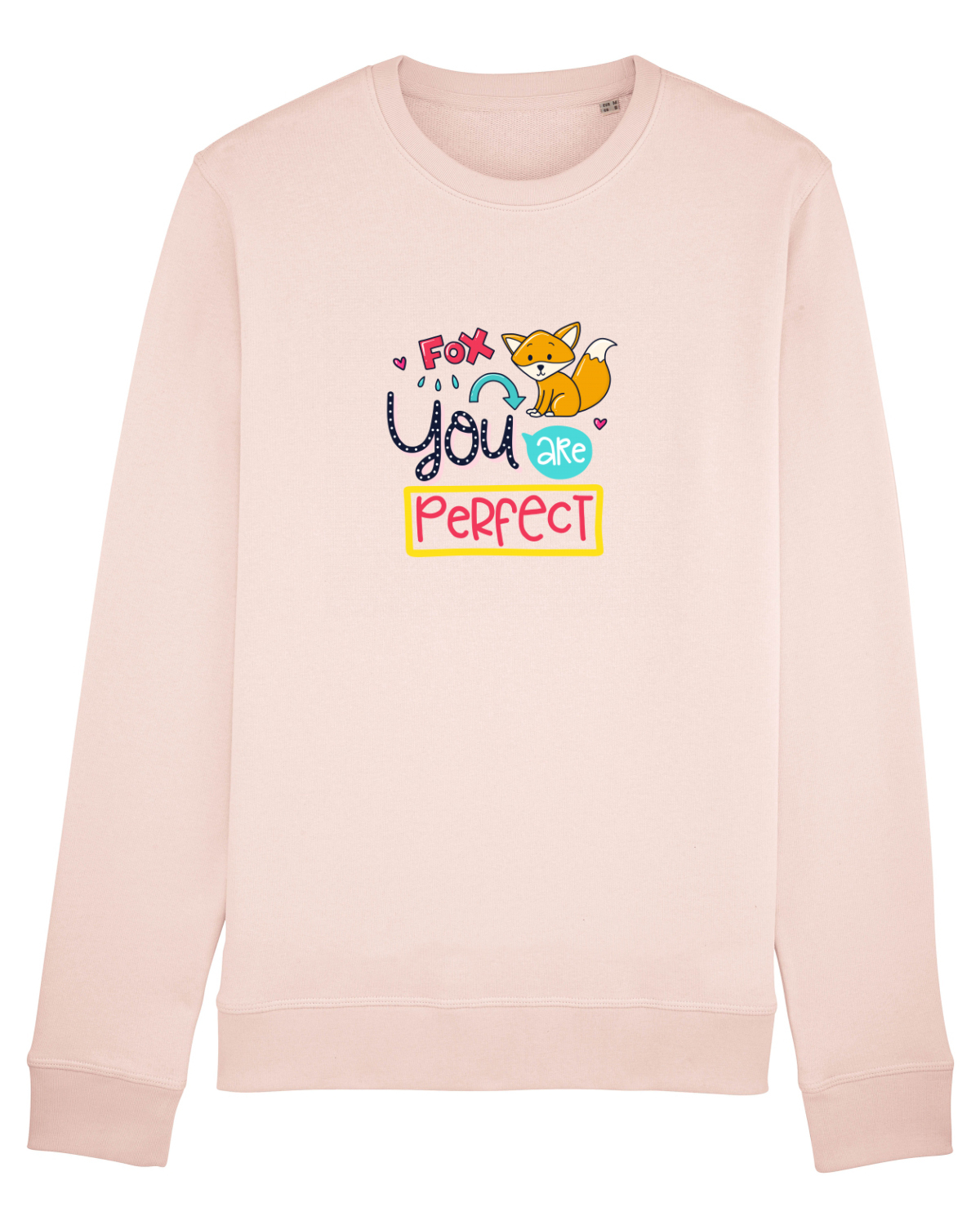 Bluză mânecă lungă Unisex Rise Candy Pink
