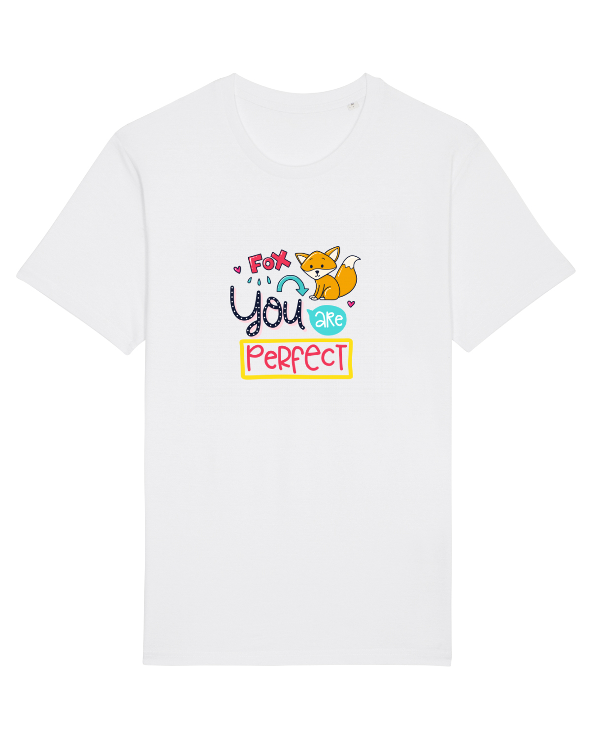 Tricou mânecă scurtă Unisex Rocker White