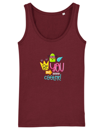 Be you but Cooler Burgundy