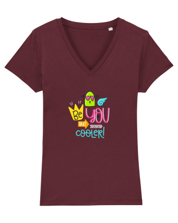 Be you but Cooler Burgundy