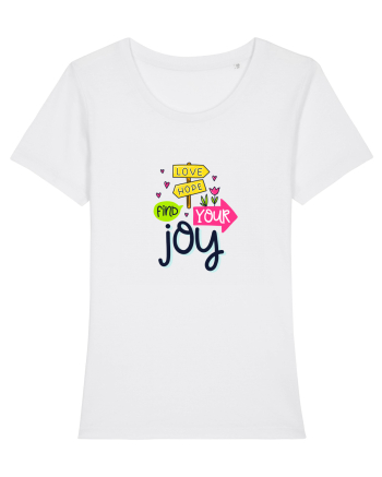 Find Your Joy White