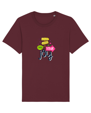 Find Your Joy Burgundy