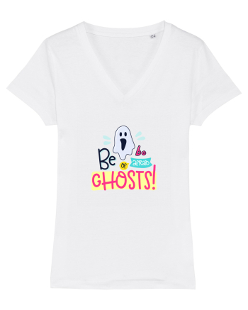 Be Afraid of Ghosts White
