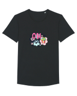 Oh Sweet Tricou mânecă scurtă guler larg Bărbat Skater