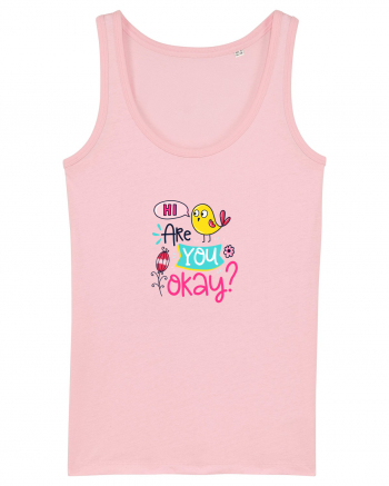 Hi are you Okay? Cotton Pink