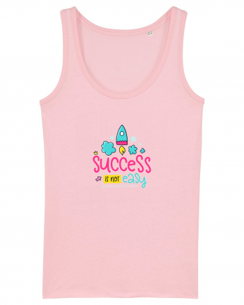 Success is not Easy Cotton Pink