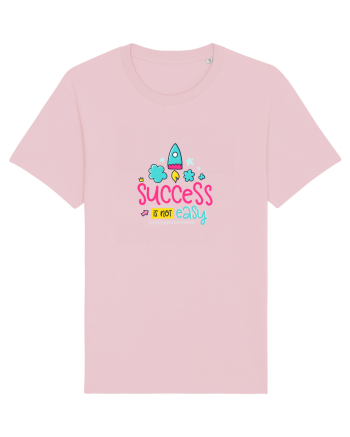 Success is not Easy Cotton Pink