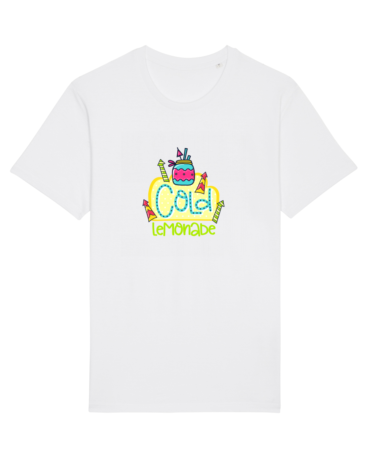 Tricou mânecă scurtă Unisex Rocker White