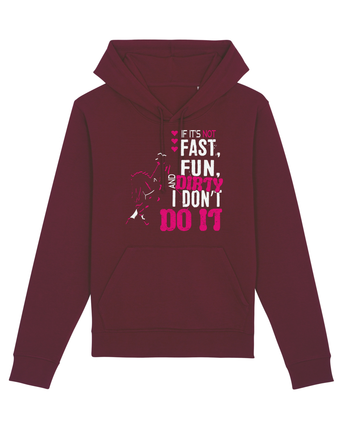 Hanorac Unisex Drummer Burgundy