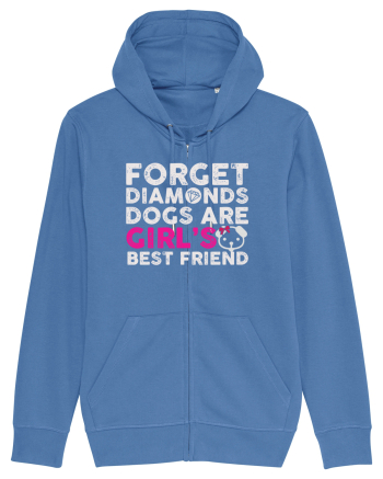 Forget Diamonds Dogs are Girls best friend. Bright Blue