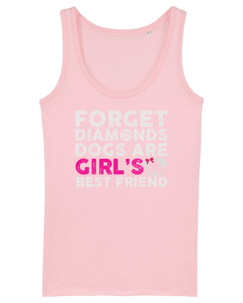 Forget Diamonds Dogs are Girls best friend. Cotton Pink