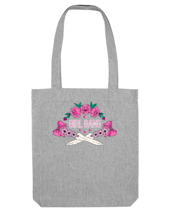 Girl Gang Pink Heather Grey