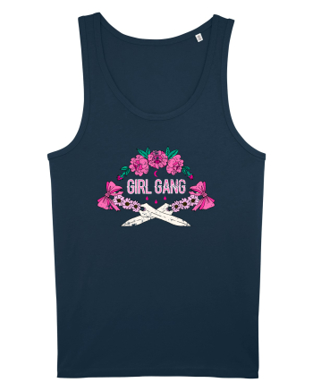 Girl Gang Pink Navy