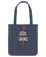 Girl Gang Flower Sacoșă textilă