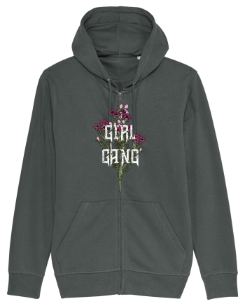 Girl Gang Flower Anthracite