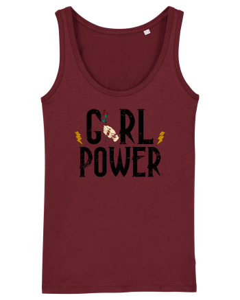 Girl Power Burgundy
