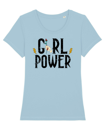 Girl Power Sky Blue