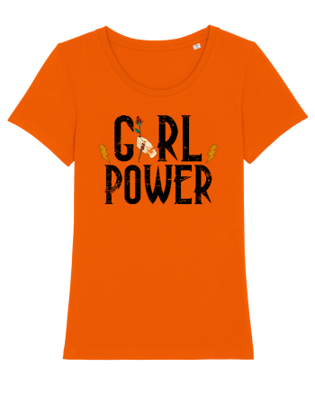 Girl Power Bright Orange