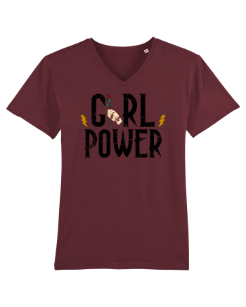 Girl Power Burgundy
