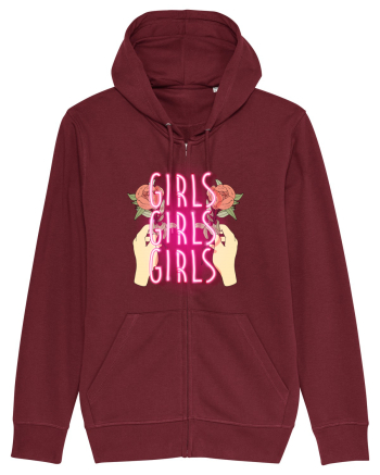 Girls Girls Girls Burgundy