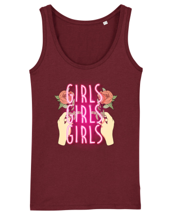 Girls Girls Girls Burgundy