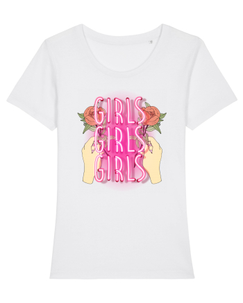 Girls Girls Girls White
